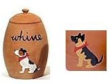 German Shepherd Whine Treat Jar