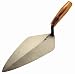 Rose Wide London Pattern Brick Trowel 11.5 blade, 6 standard shank wood handle