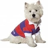 Rugby Shirt Red/Purpl - Small