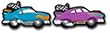 COLORFUL CUT-OUTS RACE CARS 36/PK