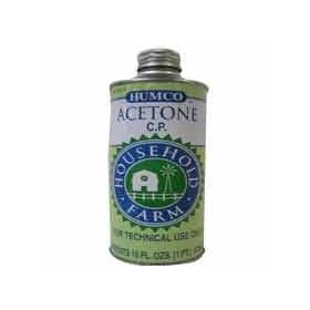 Humco Acetone C.P ( Chemically Pure ) Liquid - 1 Pint