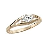 10kt Gold Children's Diamond Ring