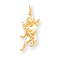 10k Angel Pendant
