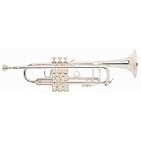 180 Stradivarius Vindabona Series Bb Trumpet 180SV Silver 72 Bell, 43 Leadpipe