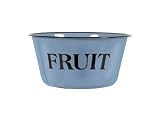 Enamelware French Country Granitware Blue Fruit Bowl