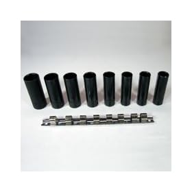 9 PC 1/2" DEEP IMPACT SOCKET SAE