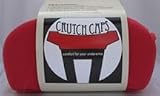 Crutch Caps Adult RED TWILL