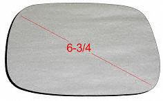 01 LEXUS IS300 is 300 MIRROR GLASS LH  (6 3 4 Dg.) (2001 01) L471174 8796153060