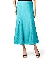Per Una Pure Cotton Textured Skirt