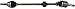 Cardone 60-5192 Remanufactured CV Axle