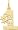 #1 Mom, Gold Plated Silver Charm by Rembrandt Charms
