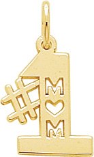 #1 Mom Charm by Rembrandt Charms