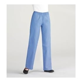 Dickies Everyday Scrubs Classic Pull On Pant (XS-2X) with Full Elastic Waist in Assorted Colors.