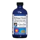 Natural Factors RxOmega-3 Factors Fish Oil Orange Flavor
