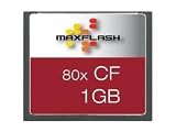 MaxFlash 1GB Compact Flash Card 80x Speed