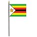 Zimbabwe Miniature Flag