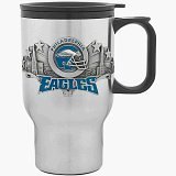 Philadelphia Eagles Travel Mug with Logo
