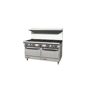 Southbend S60AC-4T LP – 60-in Range w/ 2-Burners & 48-in Thermostatic Griddle, Convection Oven, LP