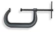 Westward 2HUK2 C-Clamp, Extra Deep, 6 In, 4 1/8 In Throat