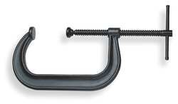 Westward 2HUK2 C-Clamp, Extra Deep, 6 In, 4 1/8 In Throat