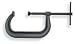 Westward 2HUK2 C-Clamp, Extra Deep, 6 In, 4 1/8 In Throat