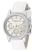 Michael Kors #MK5049 Women's Leather Strap Diamond Accented Chronograph Watch