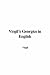 Book Virgil's Georgics in English