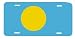 Palau Flag Vanity Auto License Plate