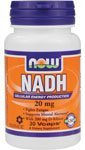 Now Foods Nadh 20mg with 200mg Ribose, Veg-Capsules, 30-Count