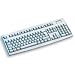 Cherry G83-6105 LPNES Tastatur PS/2 105 Tasten MS W95 ES Weiss