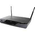 Cisco 871W Integrated Services Router - Wireless router + 4-port switch - Ethernet, Fast Ethernet, 802.11b, 802.11g external