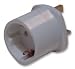 Shuko Socket To Uk Plug With Integral 13a Fuse And Holder. F