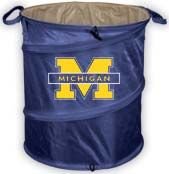 NCAA Michigan Wolverines Collegiate Trash Can / Cooler