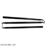 Black Hardwood 3 Section Staff