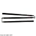 Black Hardwood 3 Section Staff
