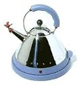 Alessi electric kettle blue