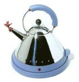 Alessi electric kettle blue