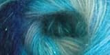 Mary Maxim Mohair Glitter Yarn, Aqua Sea