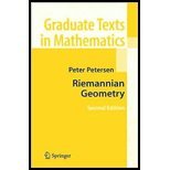 Riemannian Geometry (2nd, 07) by Petersen, Peter [Hardcover (2006)], by Petersen