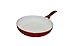 Concord Cookware CF30 Ceramic Coated Non Stick Fry Pan, 12-Inch, Red