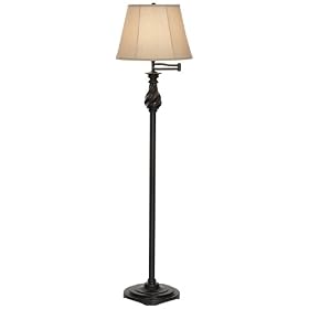Restoration Bronze Swing Arm Floor Lamp