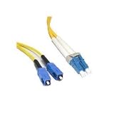 Cables To Go 26260 LC/SC Duplex 9/125 Single-Mode Fiber Patch Cable (2 Meters, Yellow)