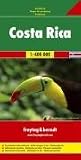 Costa Rica 1 : 400 000. Autokarte. Touristische Informationen. Entfernungen in km. Nationalparks