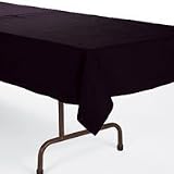 Black Paper Tablecover (Single)