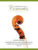 Produkt-Bild: B&auml;renreiter's Easy Concertos: Concertino in ungarischer Weise op. 21: Geigenstimme mit beigelegtem Klavierauszug