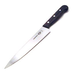 7 1 2 Wave Edge Chef's Knife with Rosewood Handle (13-0048) by Swiss Army Brands Inc