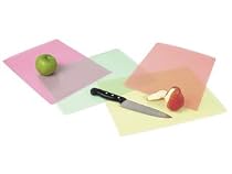 SiliconeZone 11-by-15-Inch Non-Skid Flexible Cutting Boards, Set of 4