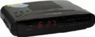 INSITE 2400BWH HARDWIRED B W COVERT CAMERA CLOCK RADIO