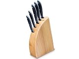 Kitchen Devils 505018 Knife Set 5pc + Curved Block