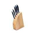 KITCHEN DEVIL 5 PIECE FULL TANG KNIFE BLOCK SET